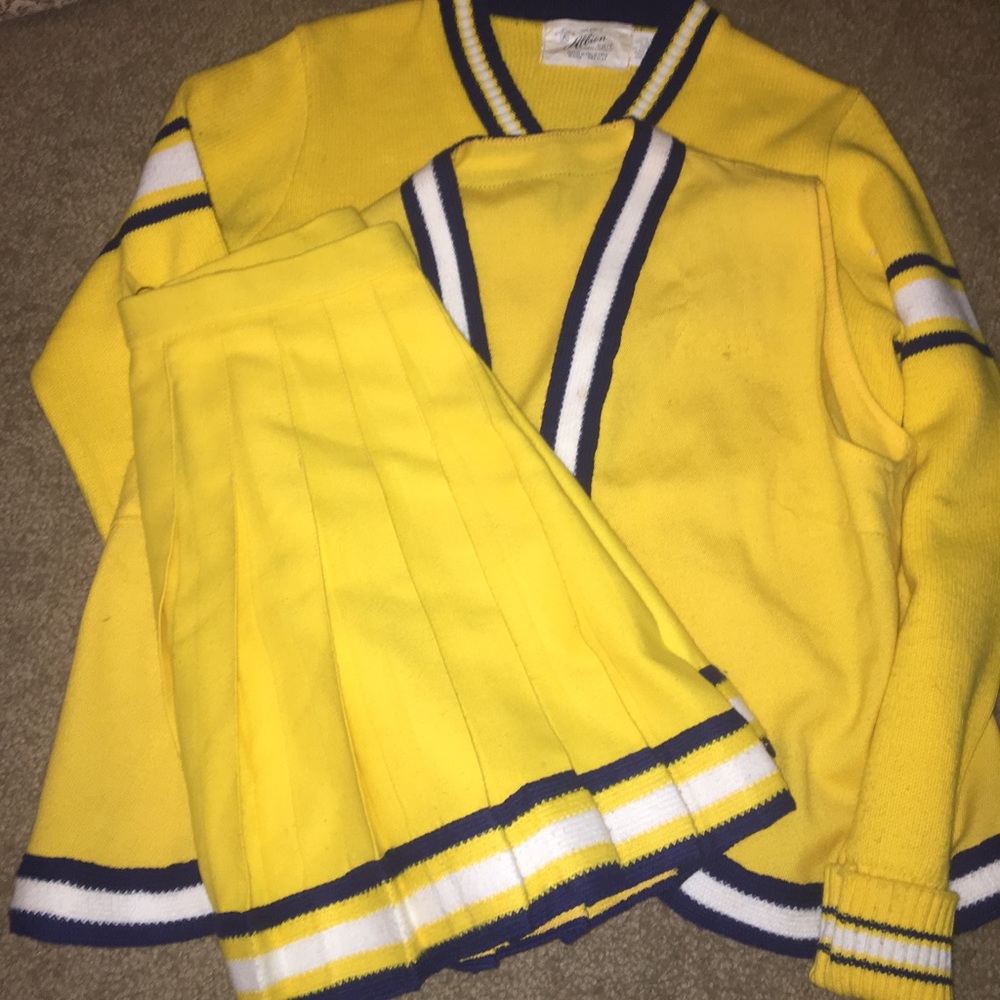 70s cheerleading set